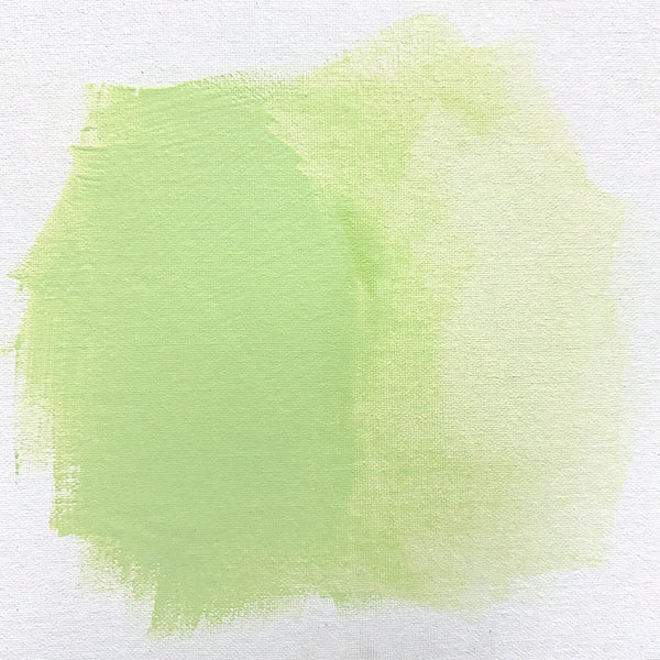 Acrylic paint - yellow green