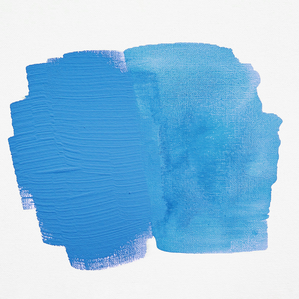 Kreidefarbe - Azurblau