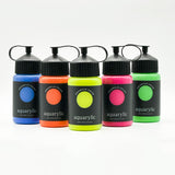5 x 250ml Aquarylic Color Neon Set