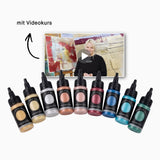 Aquarylic Color Perlglanz-Set – 9 × 30 ml